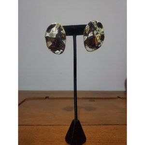 Silver Tone Fashion Earrings